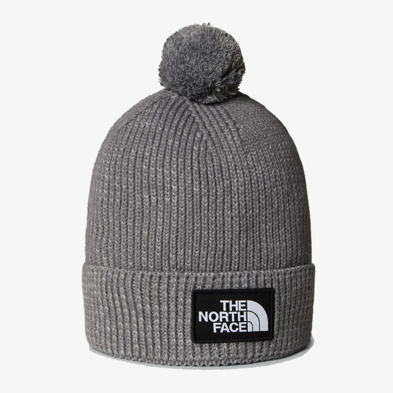 THE NORTH FACE TNF LOGO BOX POM BEANIE