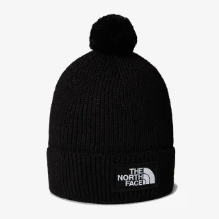 THE NORTH FACE TNF LOGO BOX POM BEANIE 