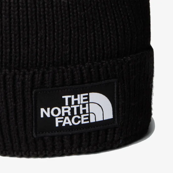 THE NORTH FACE TNF LOGO BOX POM BEANIE 