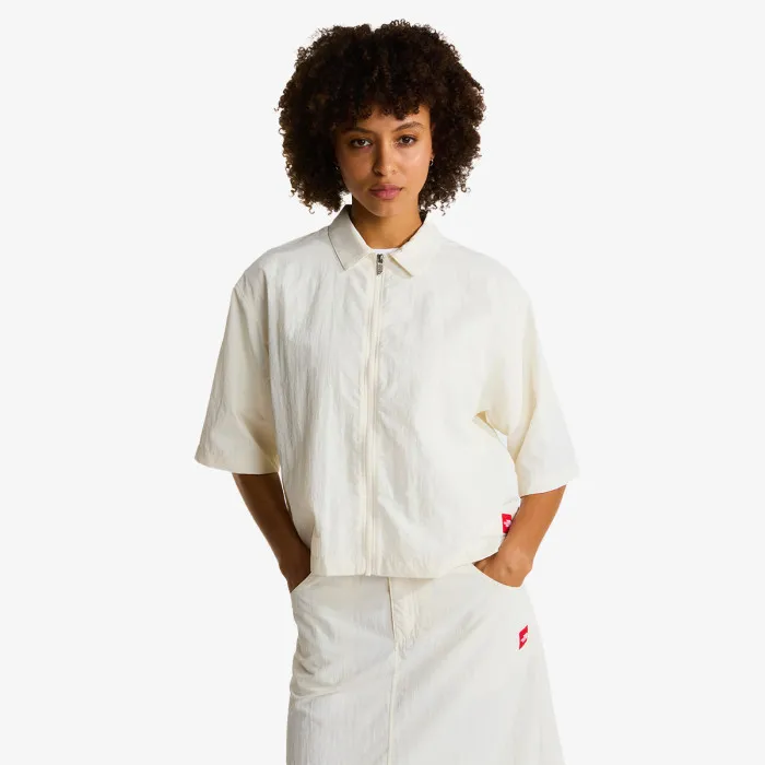 THE NORTH FACE W TNF Red Box Nylon S/S Shirt 