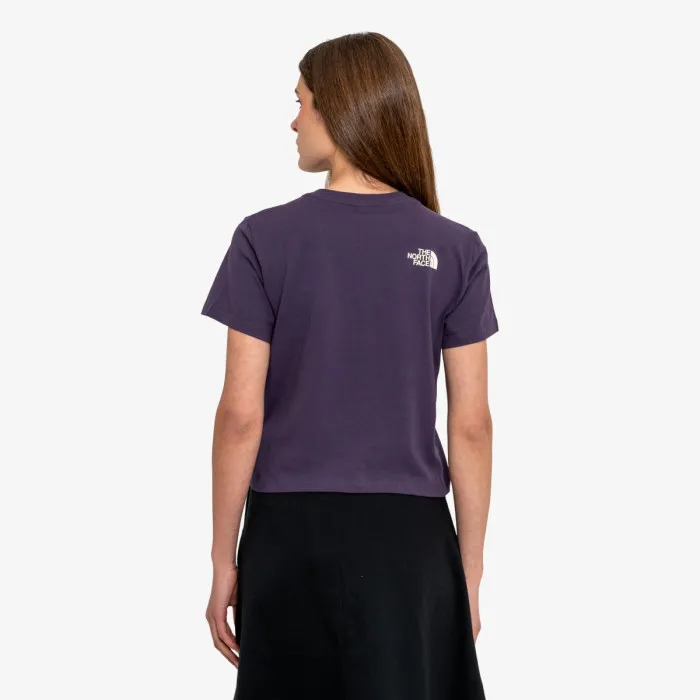THE NORTH FACE FLORA EMBRO REGULAR SHORT SLEEVE TEE-G 