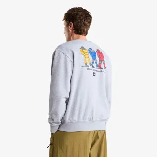 THE NORTH FACE U TNF CELEBRATION RELAXED CREW-GRAPHIC 