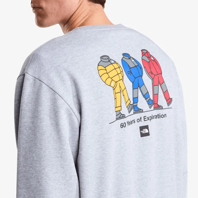 THE NORTH FACE U TNF CELEBRATION RELAXED CREW-GRAPHIC 