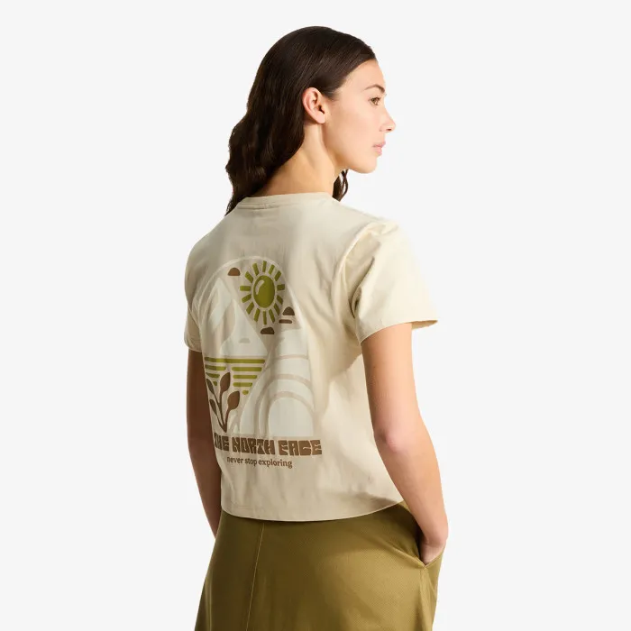 THE NORTH FACE W SUN REGULAR SHORT SLEEVE CUTIE TEE-GRA 