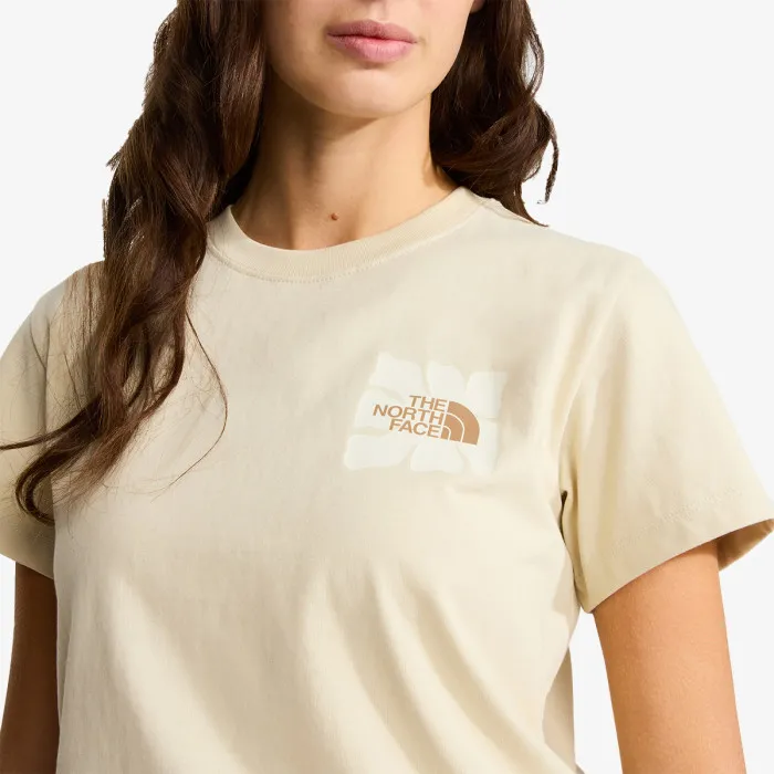 THE NORTH FACE W SUN REGULAR SHORT SLEEVE CUTIE TEE-GRA 