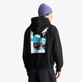 THE NORTH FACE M APEX '75 COLLAGE RELAXED HOODIE 