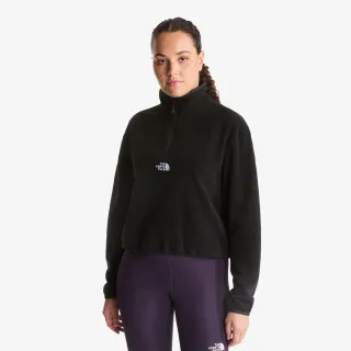 THE NORTH FACE W NOVELTY LOGO GLACIER 1/4 ZIP 
