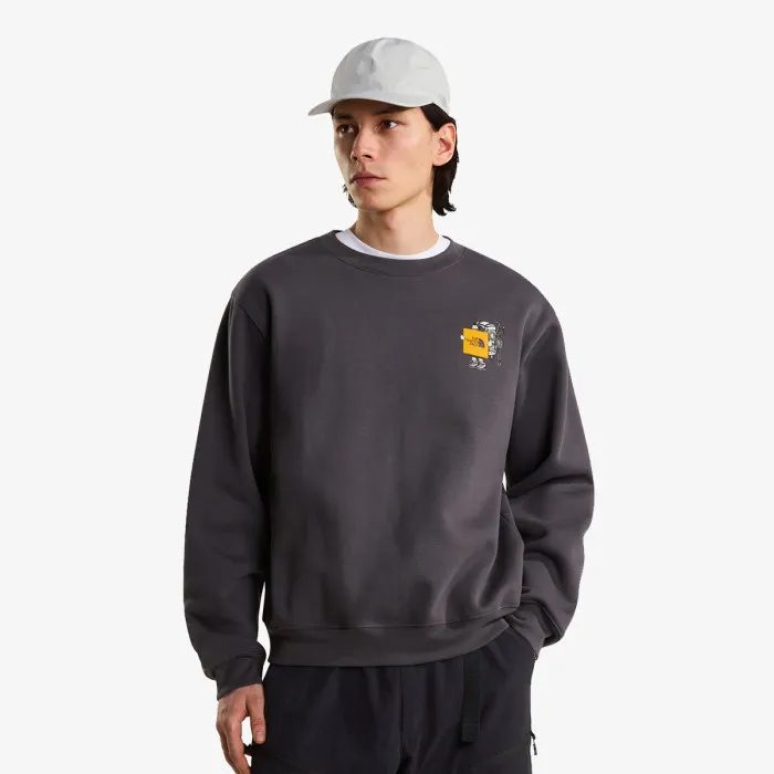 THE NORTH FACE U GEAR UP GET OUT RLX CREW-GRAPHIC 