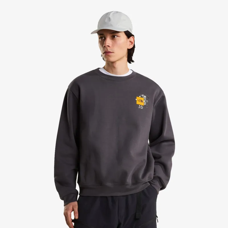 THE NORTH FACE U GEAR UP GET OUT RLX CREW-GRAPHIC 