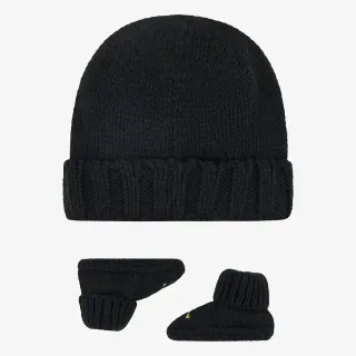 JORDAN JHN CHUNKY KNIT HAT & BOOTIE S 