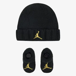 JORDAN JHN CHUNKY KNIT HAT & BOOTIE S 