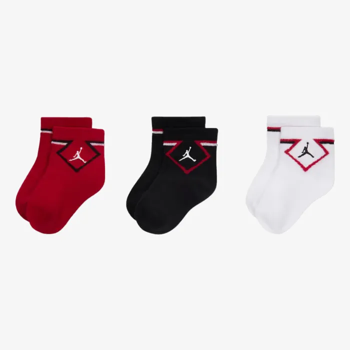 JORDAN JHN DIAMOND INF/TODD 3PK ANKLE 