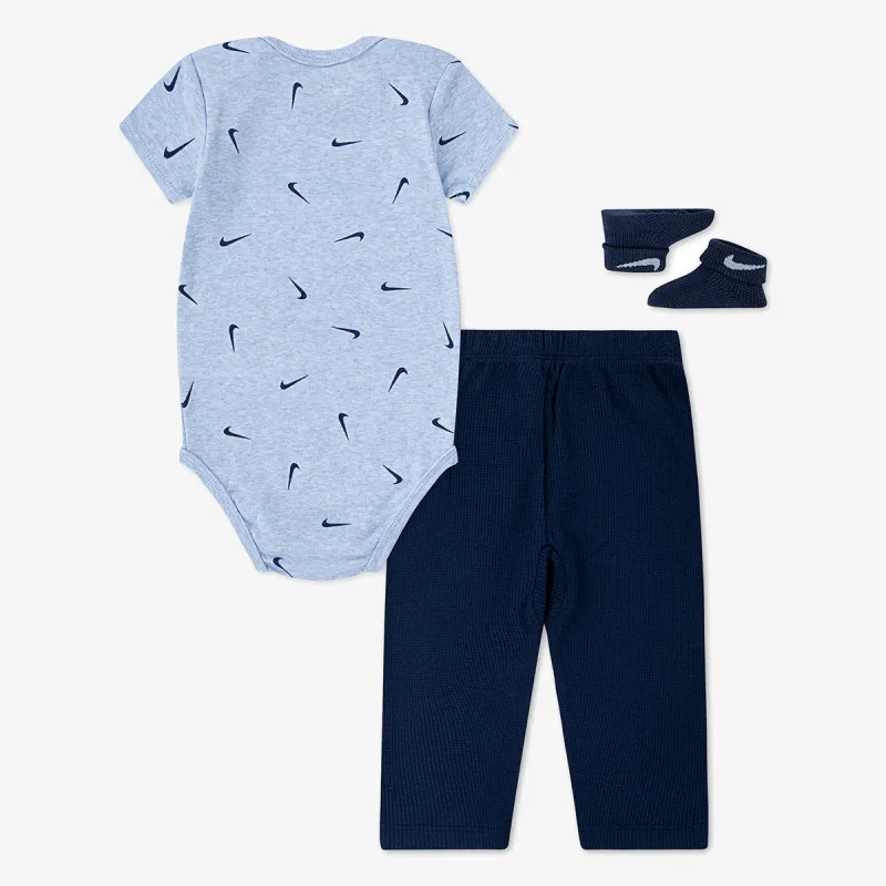 Nike NHN 3PK BODYSUIT & WAFFLE PANT 