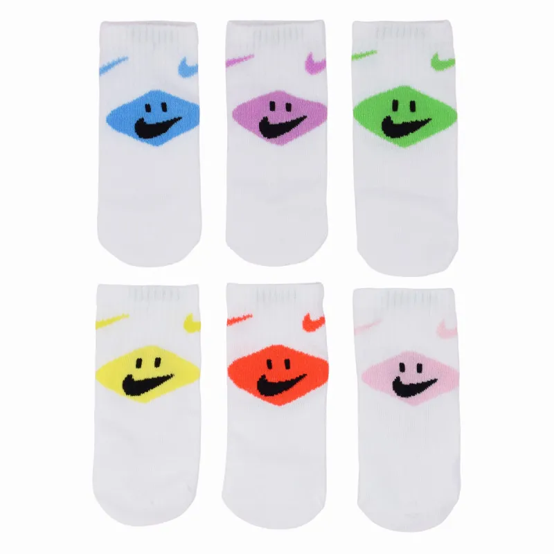 Nike NHN INFANT 6PK NIKE SMILEY ANK 