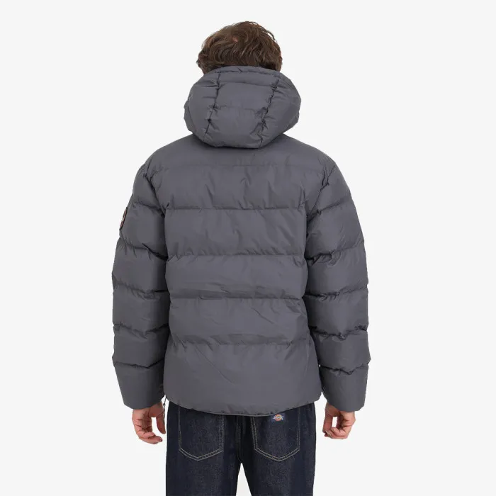 NAPAPIJRI RAINFOREST OP WI PUF DARK GREY SOLID 