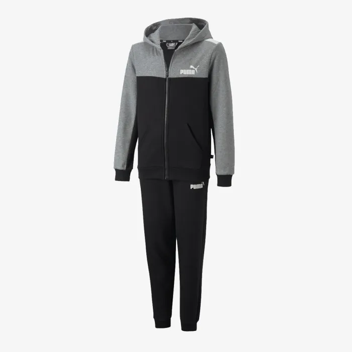 PUMA ESS+ BLOCK HOODED SUIT 