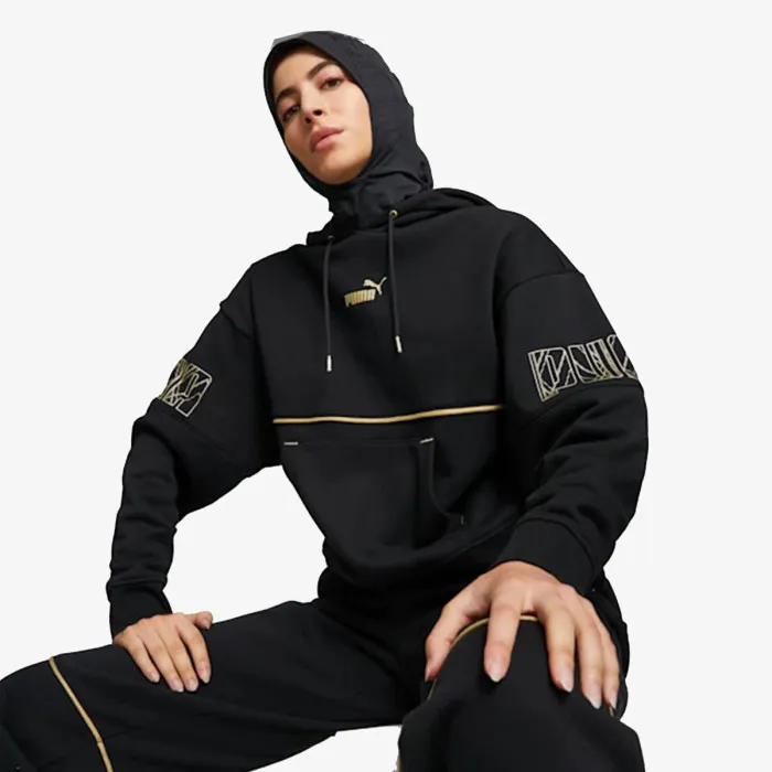 POWER DECO GLAM HOODIE 