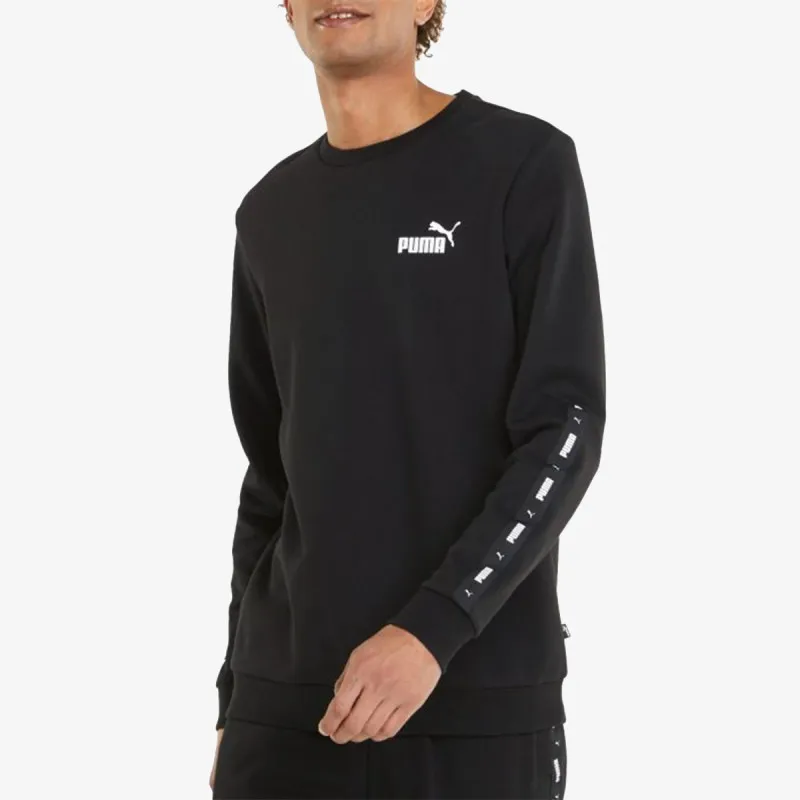 PUMA ESS+ TAPE CREW FL PUMA BLACK
