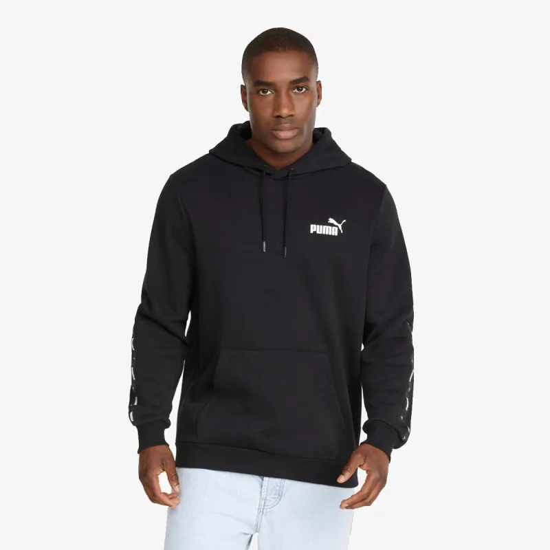 PUMA ESS+ TAPE HOODIE FL PUMA BLACK