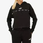 PUMA POWER TAPE HOODIE FL BLACK 
