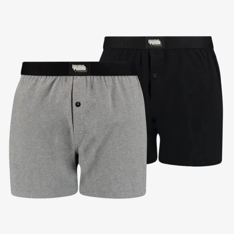 PUMA PUMA MEN LOOSE FIT JERSEY BOXER 2P