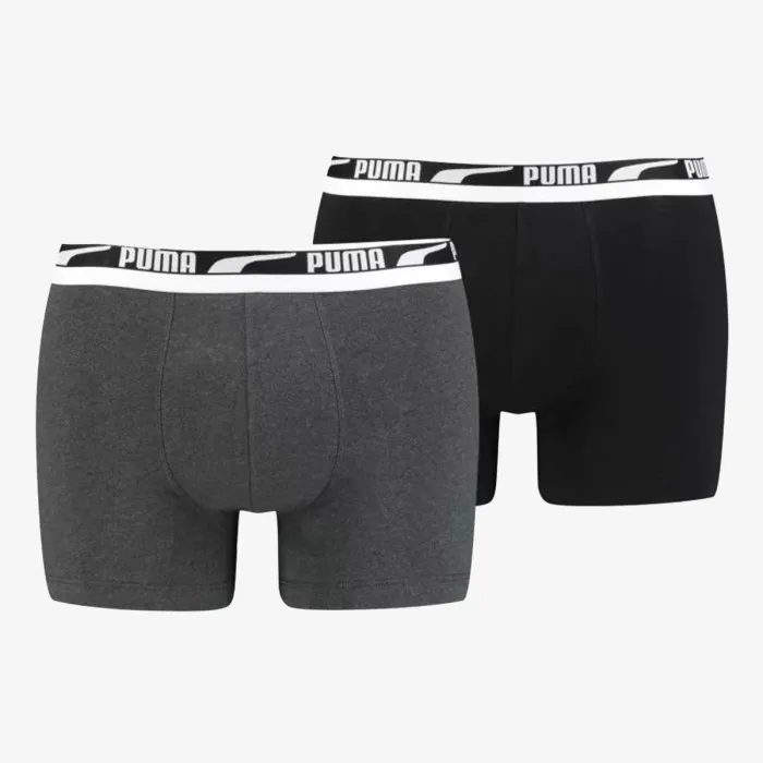PUMA MEN MULTI LOGO BOXER 2P 