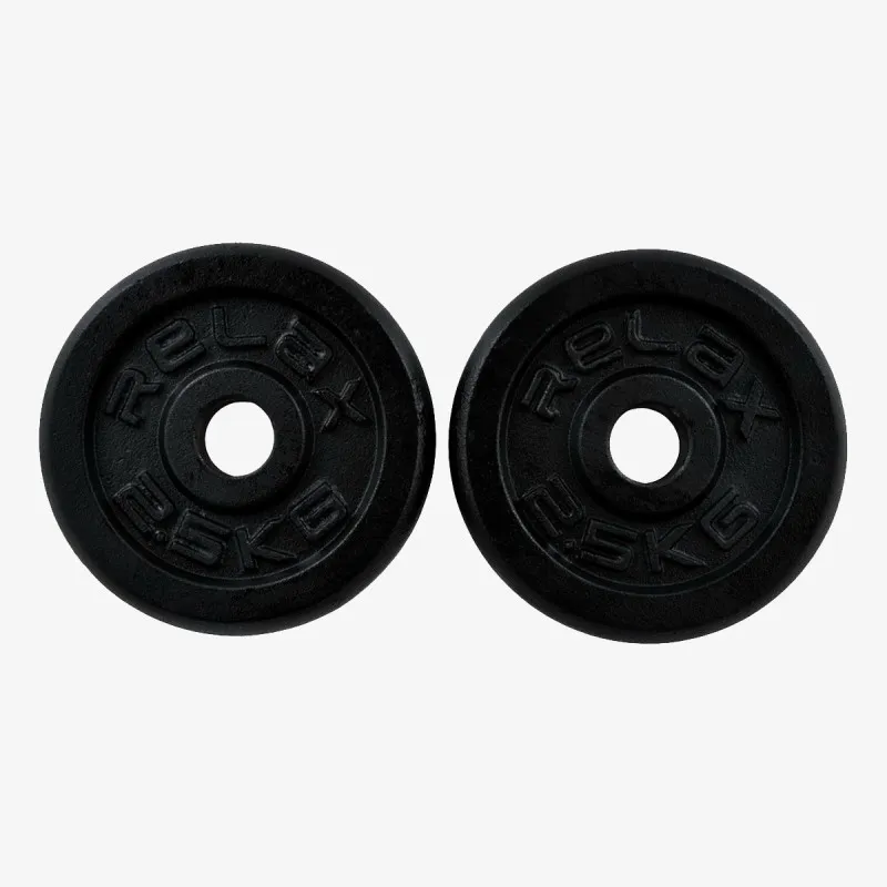 RING SPORT RX PL01-2.5 SET 2X2.5KG LIVENI