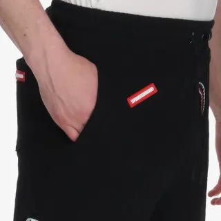 SPRAYGROUND SHARK PATCHES SHORTS BLK 