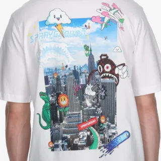 SPRAYGROUND CHARACTER INVASION T-SHIRT WHT 