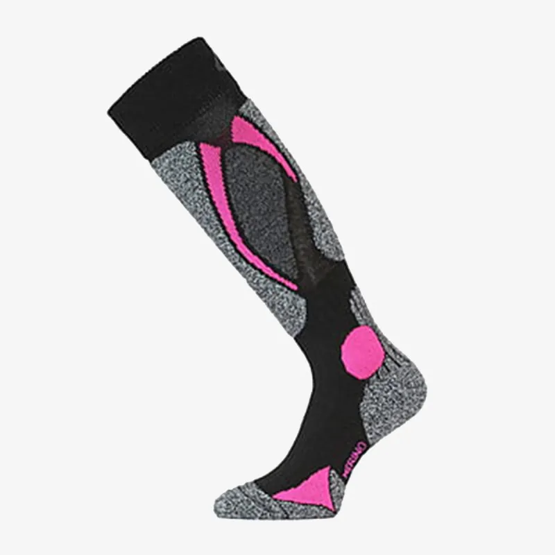 REUSCH REUSCH MERINO UNI. SKI SOCKS BK/PINK