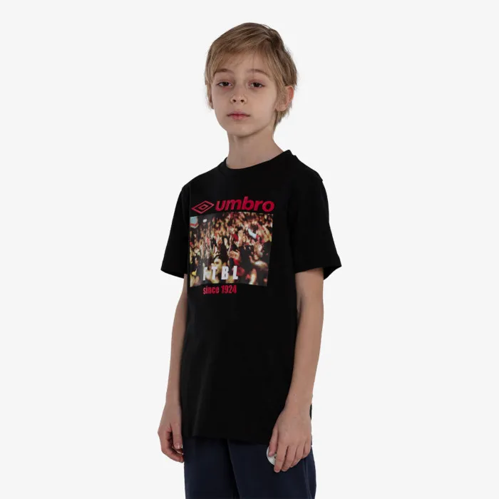 UMBRO FANS T SHIRT JNR 
