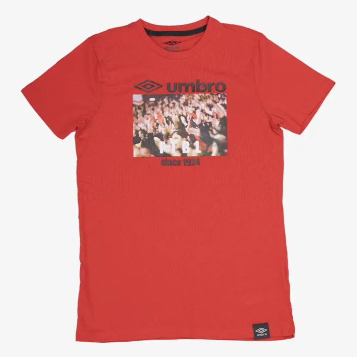 UMBRO FANS T SHIRT JNR 