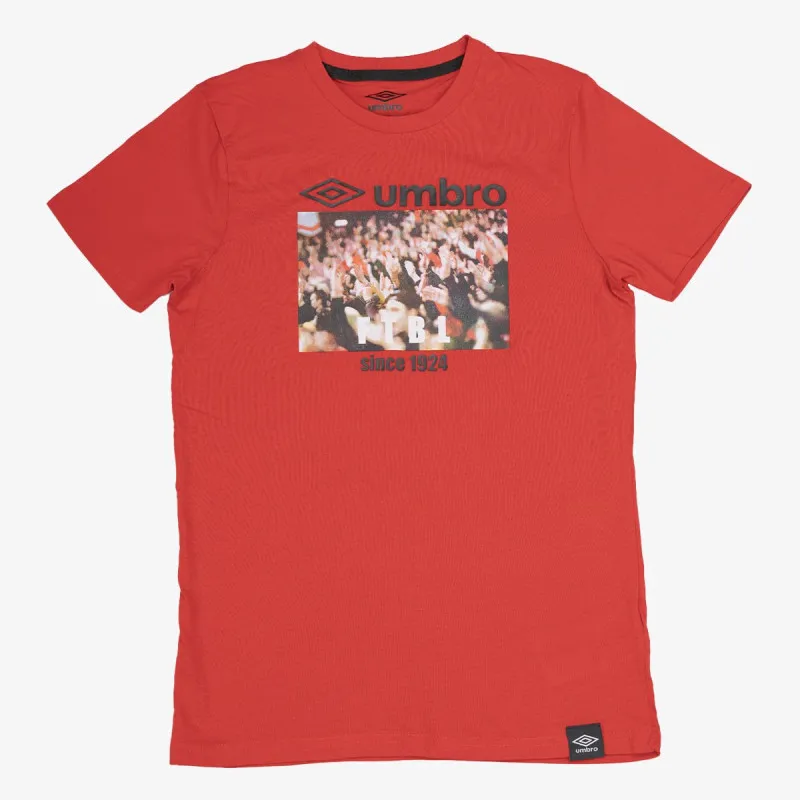 UMBRO FANS T SHIRT JNR