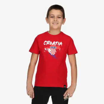 EC CROATIA T SHIRT JNR 