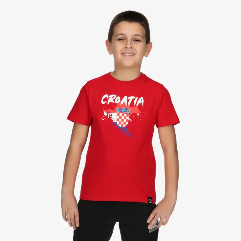 UMBRO EC CROATIA T SHIRT JNR 