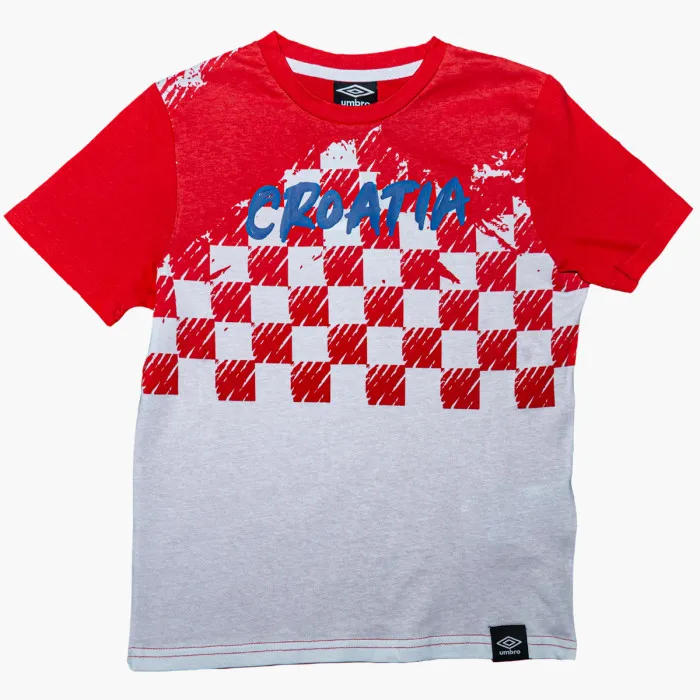 EC CROATIA FLAG SHIRT JNR 