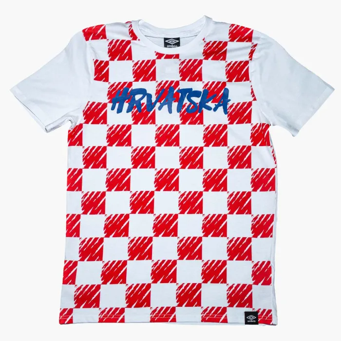 EC CROATIA FLAG SHIRT JNR 