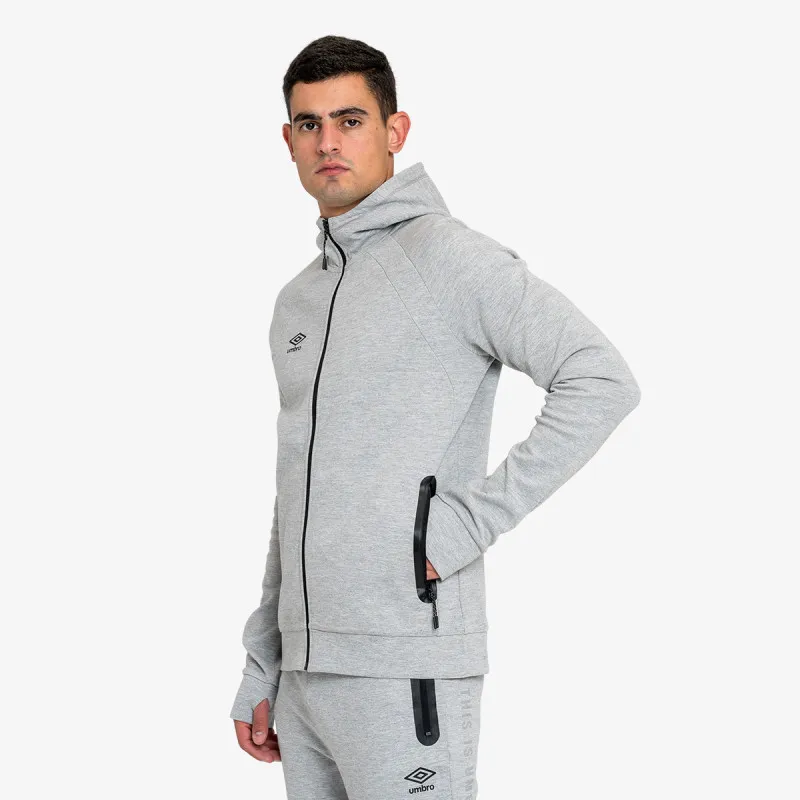 UMBRO LOGO FULL ZIP HOODIE 