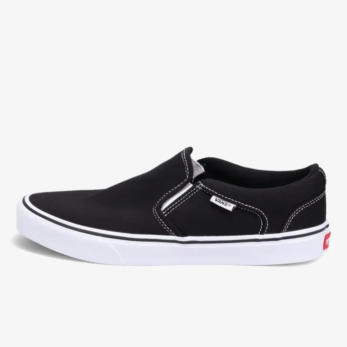 VANS MN ASHER CANVASBLK/WHT 