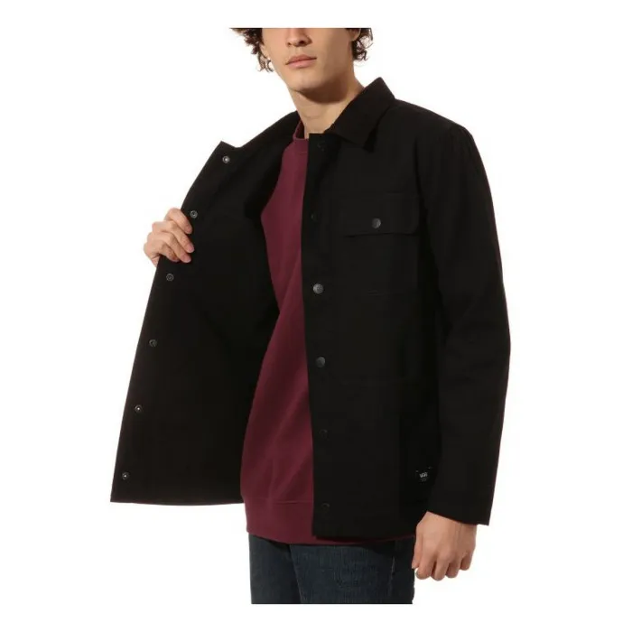 VANS C/O MN DRILL CHORE COAT BLACK 
