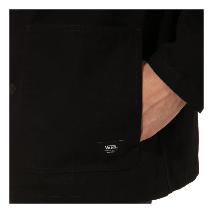 VANS C/O MN DRILL CHORE COAT BLACK 