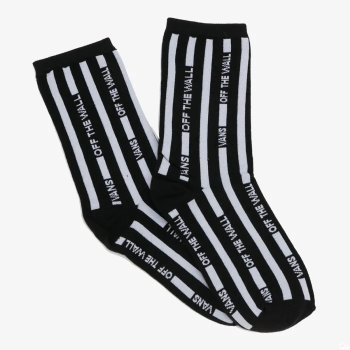 VANS WM 6.5-10 1PK TICKER BLACK GRAPHIC S 
