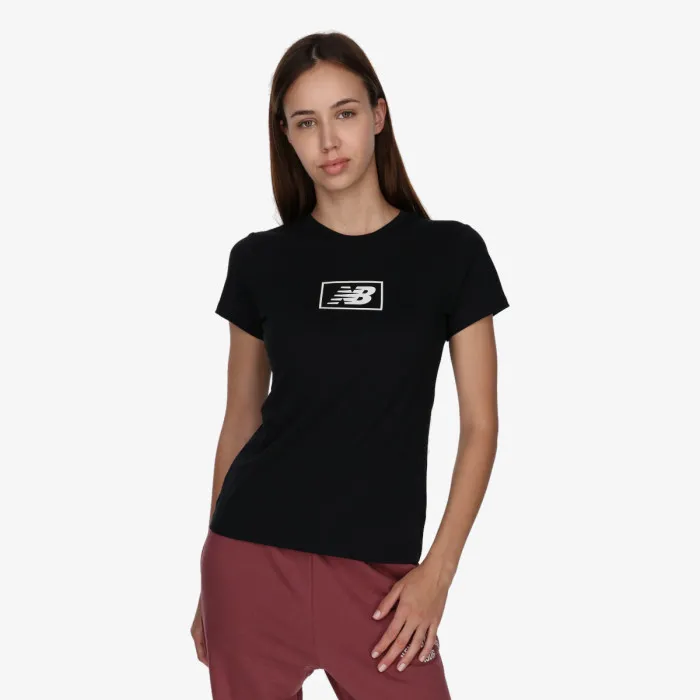 NEW BALANCE Essentials Cotton Jersey Athletic Fit T- 