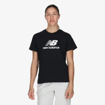 New Balance Jersey Stacked Logo T-Shirt 