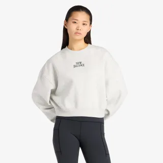 NEW BALANCE Linear Heritage Fleece Crew 
