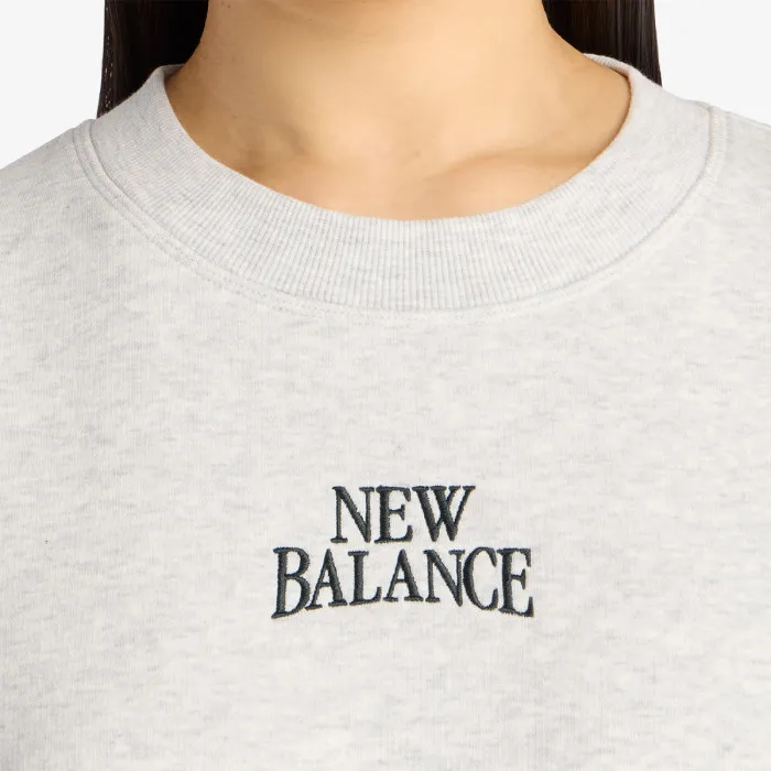 NEW BALANCE Linear Heritage Fleece Crew 